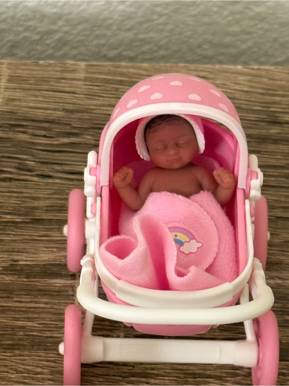 My Mini Baby Rare Pink Stroller Series 1